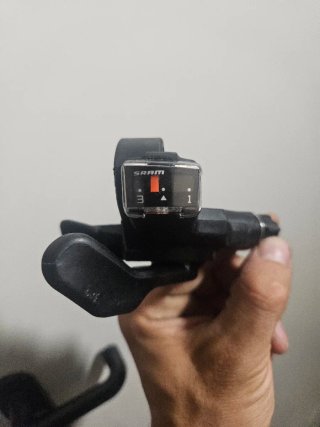 Maneta cambio SRAM 3 vel delantero
