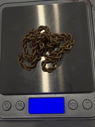 Cadena Cordón Oro 18k