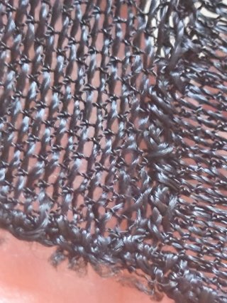 Mantilla antigua bordada a mano