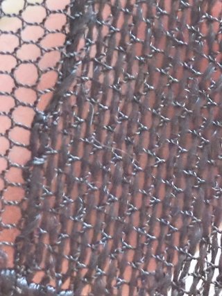 Mantilla antigua bordada a mano