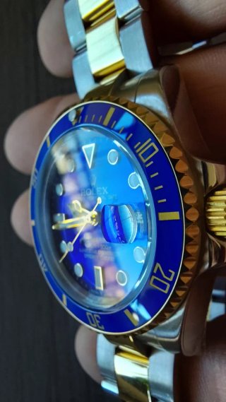 Rolex Submariner Azul y Dorado