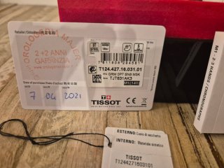 Tissot 1973 Nuovo Full Set automatico valjoux 7750