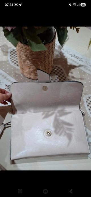 Borsa donna beige