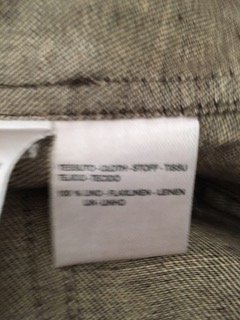 Giacca Max Mara in lino marrone
