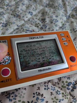 Nintendo Game & Watch Tropical Fish
