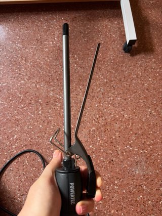 Plancha de pelo Powertec fina