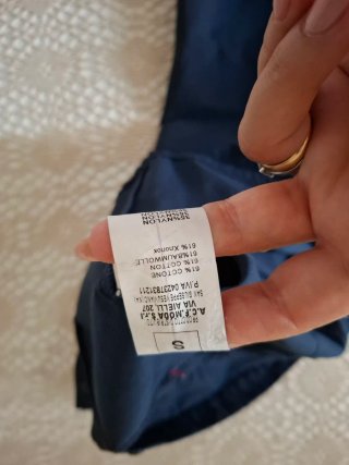 Camicia donna Tele Pathie blu e rosa