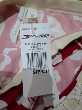 Bikini Tommy Hilfiger Rosso e Bianco
