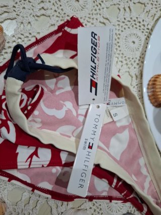 Bikini Tommy Hilfiger Rosso e Bianco