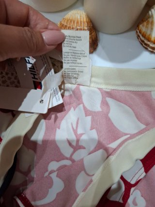 Bikini Tommy Hilfiger Rosso e Bianco