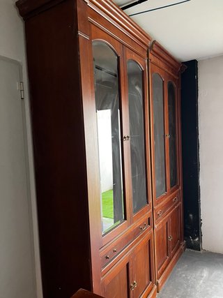 Mueble de salón madera maciza