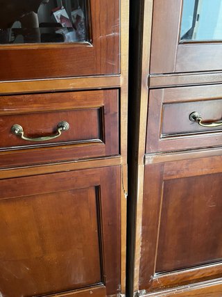 Mueble de salón madera maciza