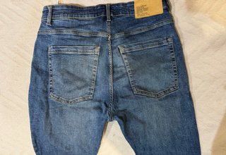 Jeans pitillo Pull&Bear azul hombre