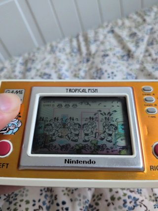 Nintendo Game & Watch Tropical Fish
