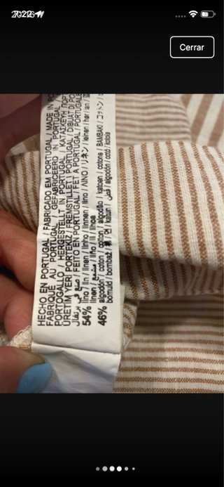 2 Fundas Almohada Zara Home Lino Algodón