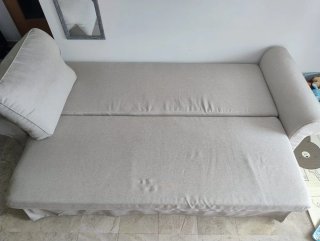Sofá cama IKEA 3 plazas beige