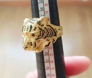 Cadena y Anillo Laminados 18k