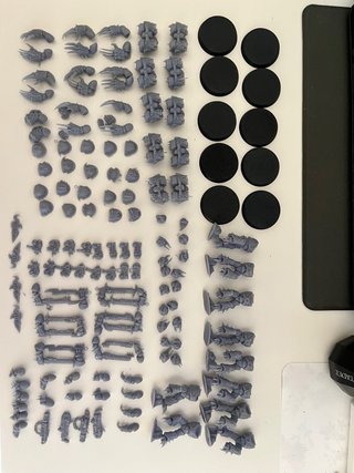 Garras de Caos para miniaturas