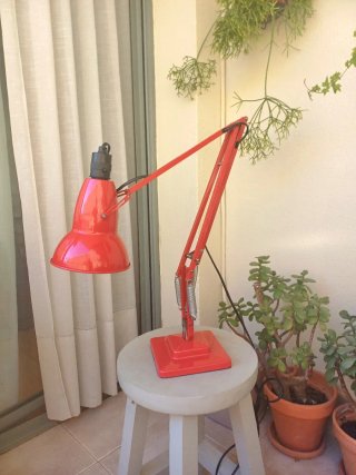Lámpara Anglepoise Vintage 1227 Roja