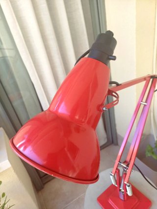 Lámpara Anglepoise Vintage 1227 Roja
