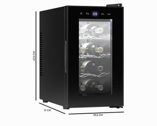 Vinoteca Cecotec 8 Botellas Bolero