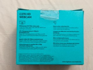 Webcam Logitech C270 HD 720p