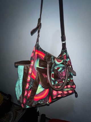 Bolso Bandolera Estilo Desigual Multicolor