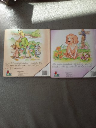 4 Libros Infantiles Tapa Dura Idioma catalán.