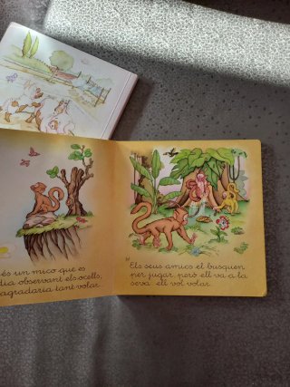 4 Libros Infantiles Tapa Dura Idioma catalán.
