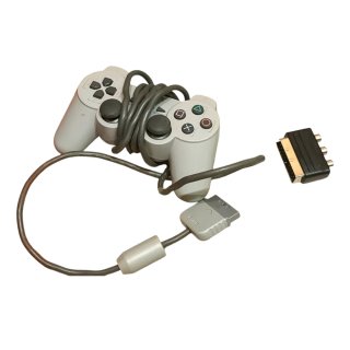 PlayStation One + 2 joystick + 3 schede