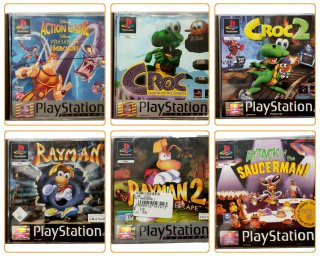 PlayStation One + 2 joystick + 3 schede