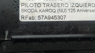 SKODA KAROQ (NU) 125 Aniversario PILOTO TRASERO IZQUIERDO INTERIOR