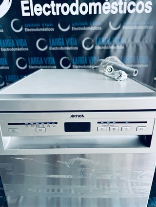 568.Lavavajillas Artica 45cm Como Nuevo Inox