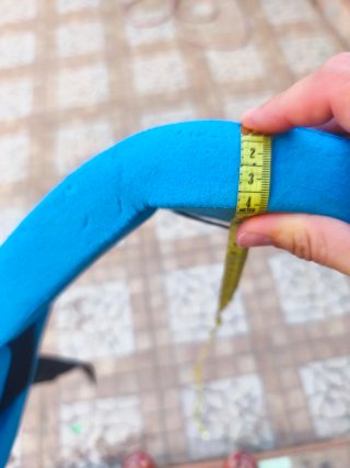 Cinturón flotador natación azul