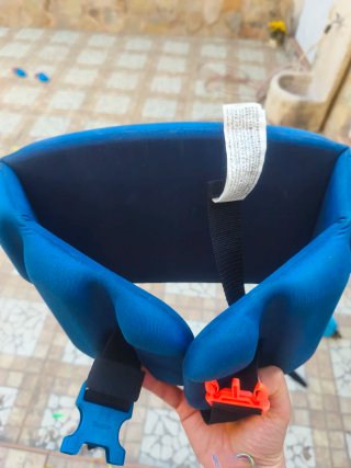 Cinturón flotador natación azul
