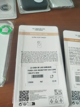 Fundas iPhone 13 MINI (varios colores)