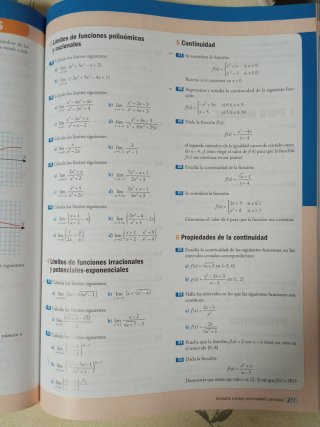 Matemáticas, Bachillerato 2