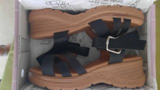 Sandalias mujer negras talla 39