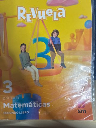 Matemáticas 3 primaria SM revuela 2 trimestre