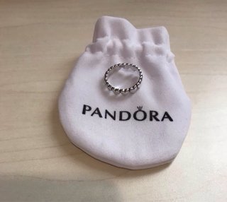 Anillo Pandora Corazones Plata