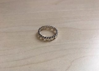 Anillo Pandora Corazones Plata