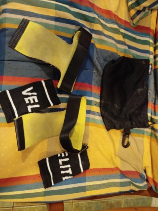 Calleras Velites XL Negro/Amarillo CrossFit