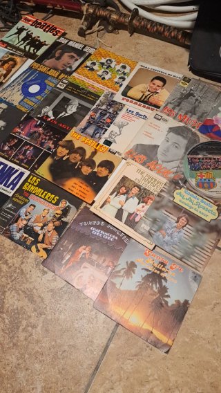 Lote Vinilos Varios Artistas Pop Rock