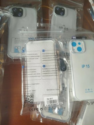 Fundas iPhone 15 Transparentes WPhone