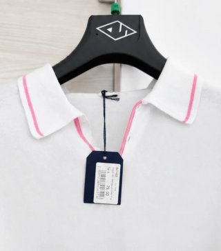 Polo uomo cotone bianco taglia M