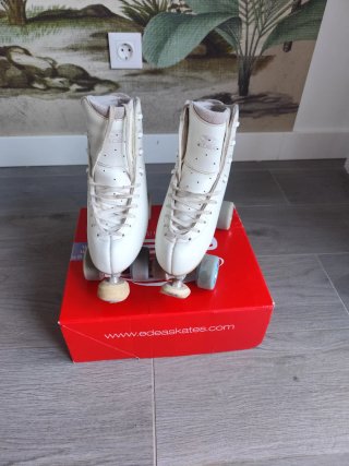 Patines de artístico blancos talla 39/40