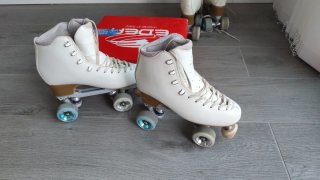 Patines de artístico blancos talla 39/40