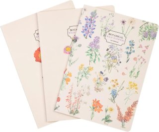 Pack 3 cuadernos A5, Botanical - Grupo Erik