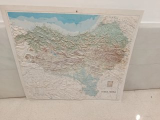 Mapa relieve Euskal Herria