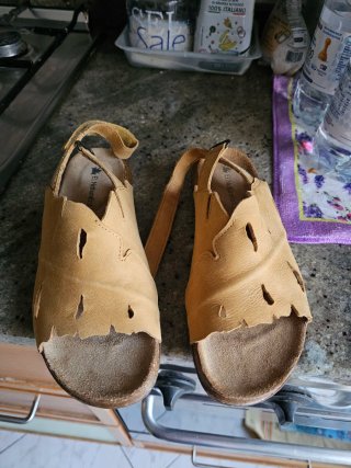 Sandalo El Naturalista Beige/Marrone
